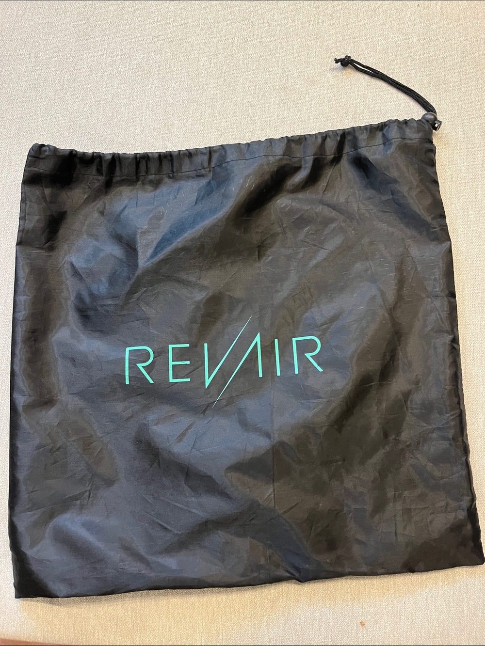 Revlon REVAIR Black Drawstring Dust Bag